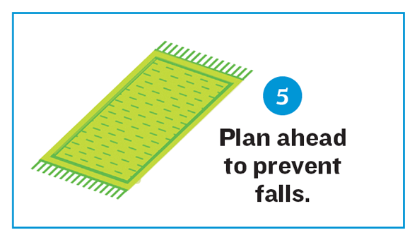 Checklist 5. Plan ahead to prevent falls.